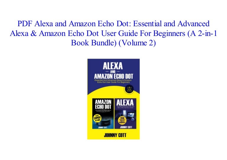 amazon echo dot 2 instructions pdf