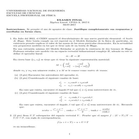 Al examen final 2017.1