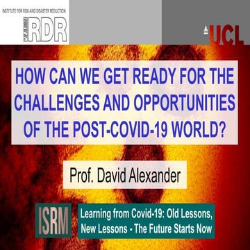 Readiness for Post-Covid-19 Challenges