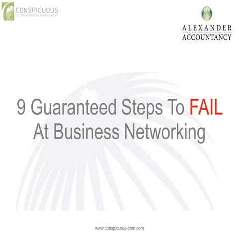 Alexander Accountancy New To Business Seminar June 2015