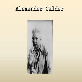 Alexander calder