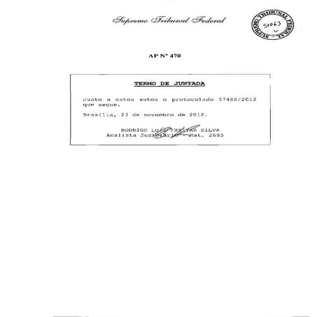 Joaquim Barbosa esconde processo dos demais Ministros