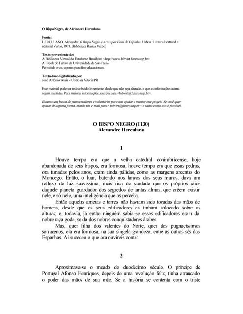 Alexandre herculano   o bispo negro