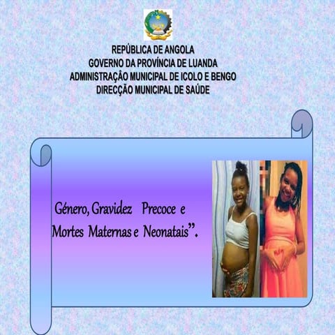 GENERO, GRAVIDEZ PRMORTES MATERNAS E NEONATAIS