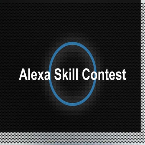 Alexa skill contest