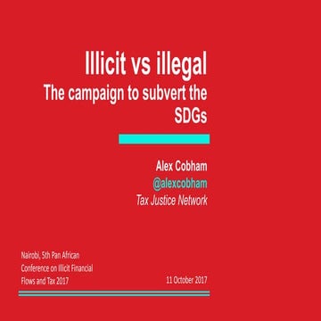 Illicit financial flows and their impact in developing nations | PDF