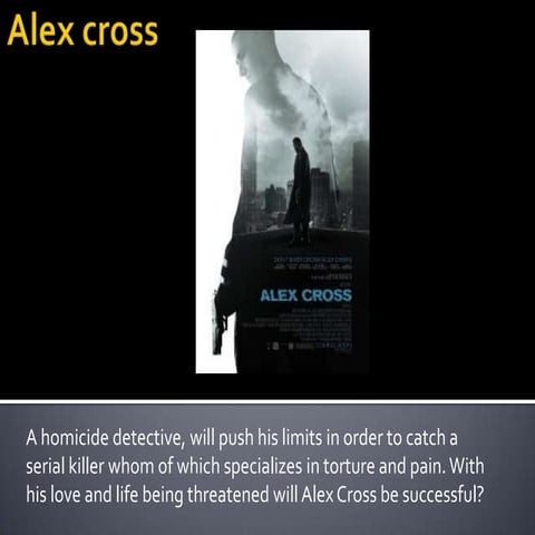 Alex cross tracking task