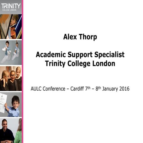 Accountability and Assessment - What can Tests tell you? by Alex Thorp