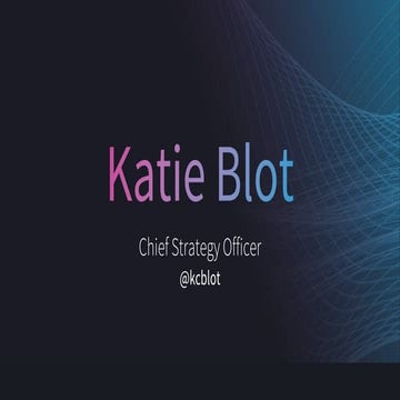 Blackboard Opening Keynote | Katie Blot - Blackboard | TLCANZ17