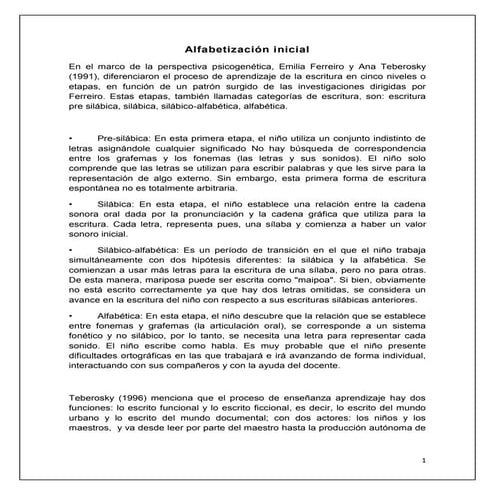 Eje 4 Alfabetización Inicial 
