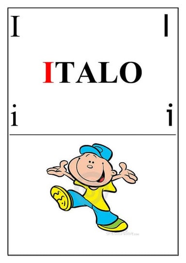 Alfabeto de nomes   i