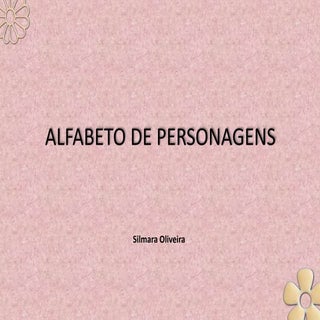 Alfabeto de personagens