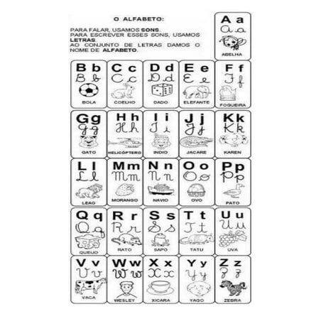Alfabeto ilustrado (caderno do professor) | PDF