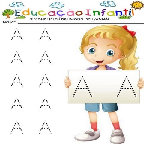 Alfaeto menina 1