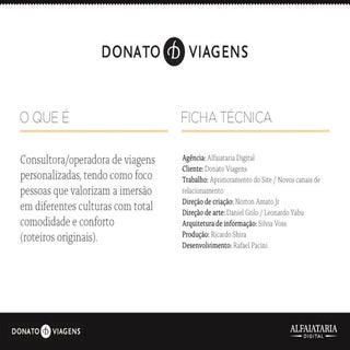 Donato Viagens Case agente de turismo