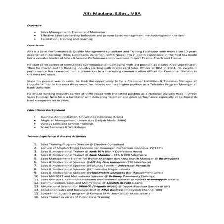 Alfa Maulana Highlights Narasi