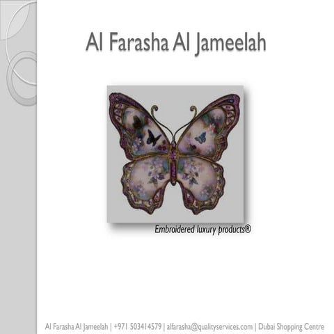Al Farasha Al Jameelah Company Ppt 2012