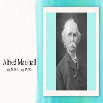 Alfred Marshall