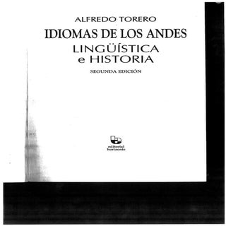 Alfredo Torero – Idiomas de los And...