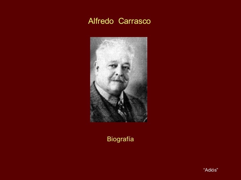 Alfredo Carrasco Compositor Mexicano