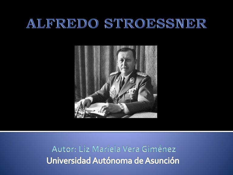 Alfredo Stroessner