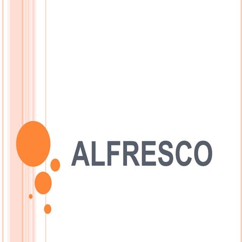 Alfresco | PPTX