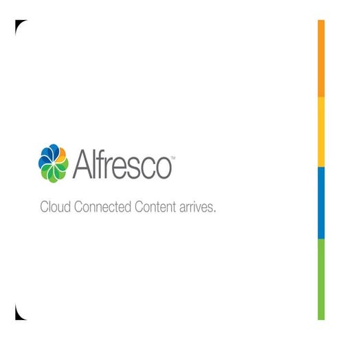 Cloud Connected Content