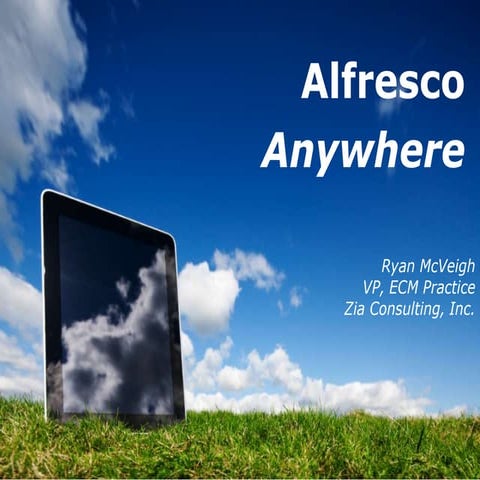 Alfresco Anywhere Webinar