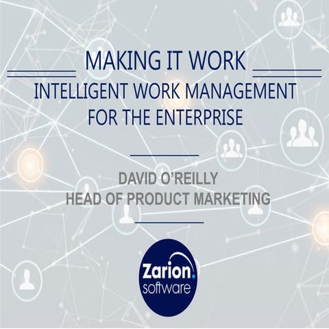 Zarion Software OXYGEN PRODUCT LAUNCH | PPTX