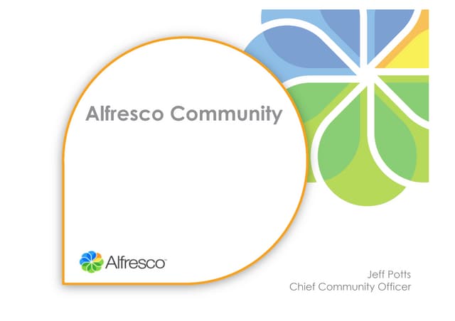Alfresco Day Madrid - Jeff Potts - Community