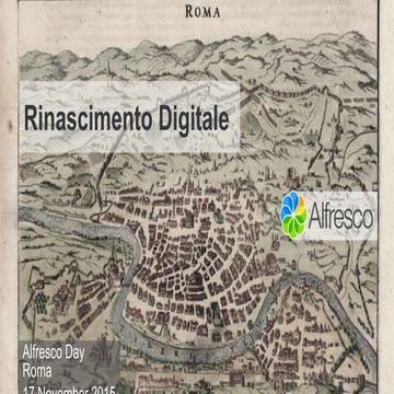 Rinascimento Digitale - A Digital Renaissance