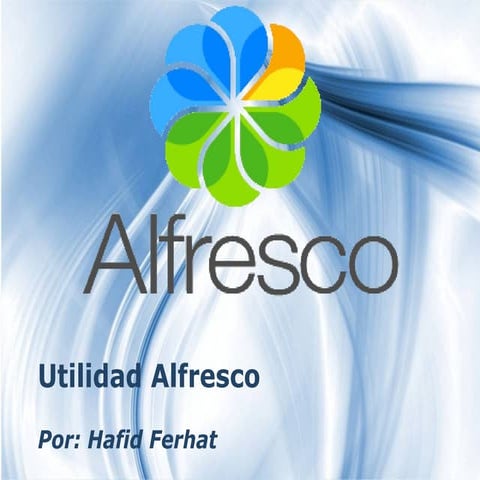 Interfaz alfresco | PDF