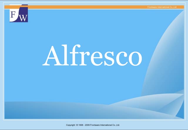 Alfresco