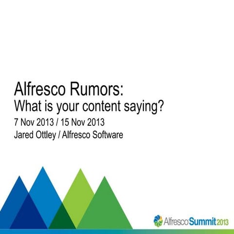 Alfresco Rumors: XMPP Enable Alfresco nodes (POC)