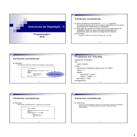 Alg   aula 05-2 - estruturas de-repeticao tp1 (para)