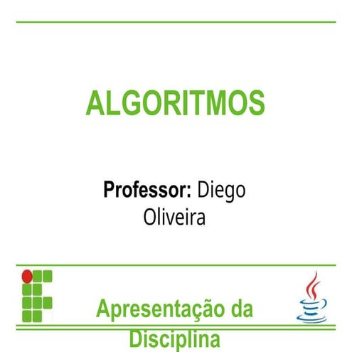 ALG 1 - Implementacao de Algoritmos.pptx