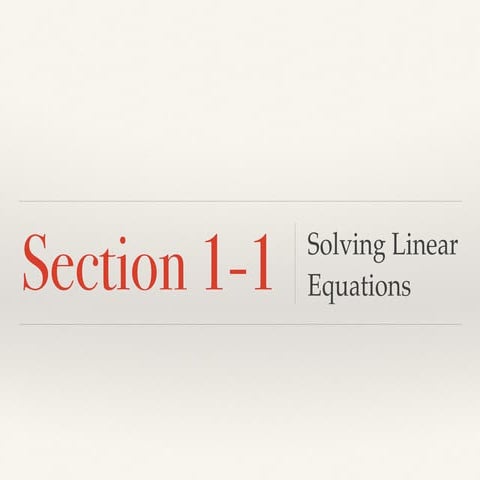 Algebra 2 Section 1-1