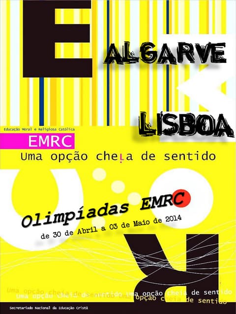 Olimpíadas de EMRC - Algarve '14 