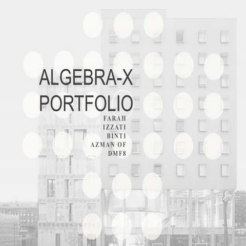 Algebra x portfolio