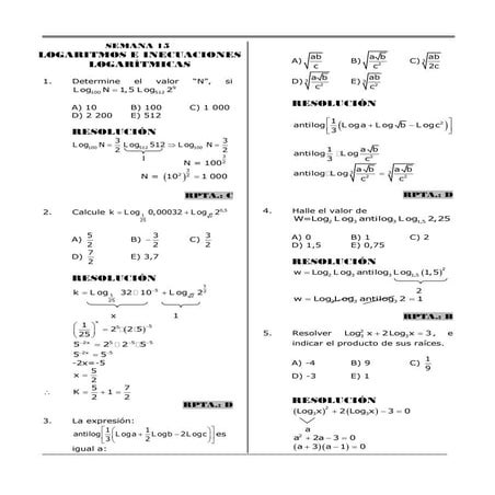 Algebra 15 | PDF