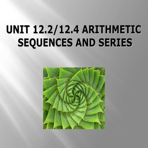 Algebra 2 unit 12.2.12.4