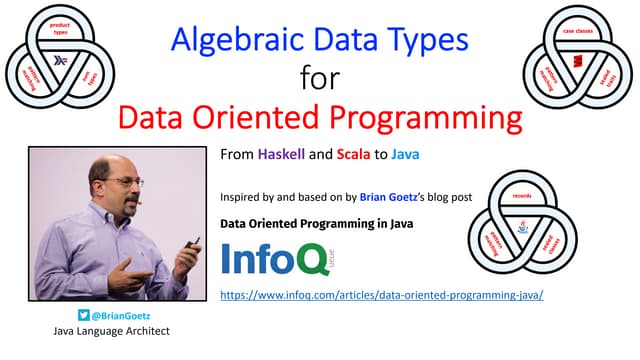 Algebraic Data Types forData Oriented Programming - From Haskell and Scala t...