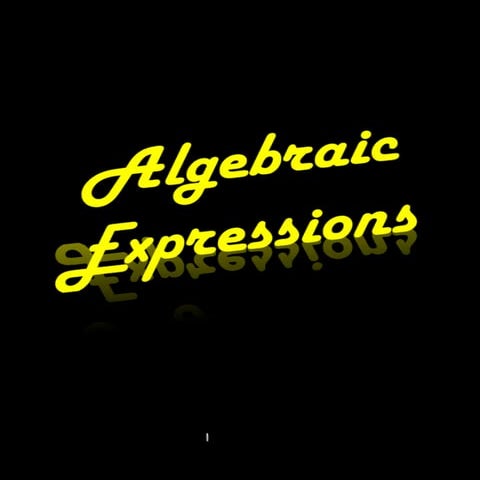 Algebraic
