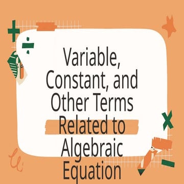 Algebraic Expression kind of polynomialspptx