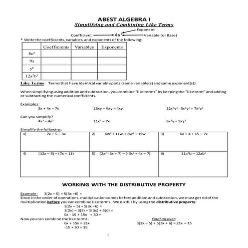 Algebraic expressions lecturenotes_01
