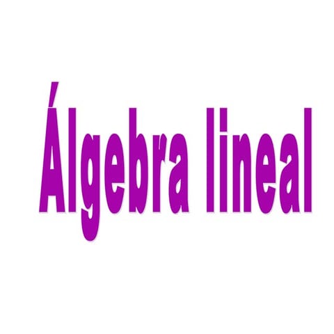 Algebralineal 1218472016072809-9