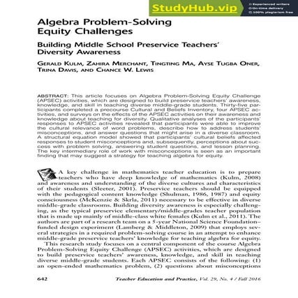 Didactic experience based on mathematics competencies and soft ...