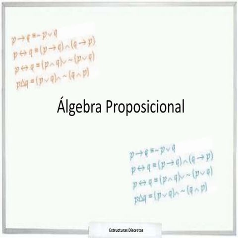 Algebra proposicional