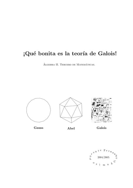Teorema de abel ruffini | PPT