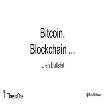 Algemene inleiding blockchain